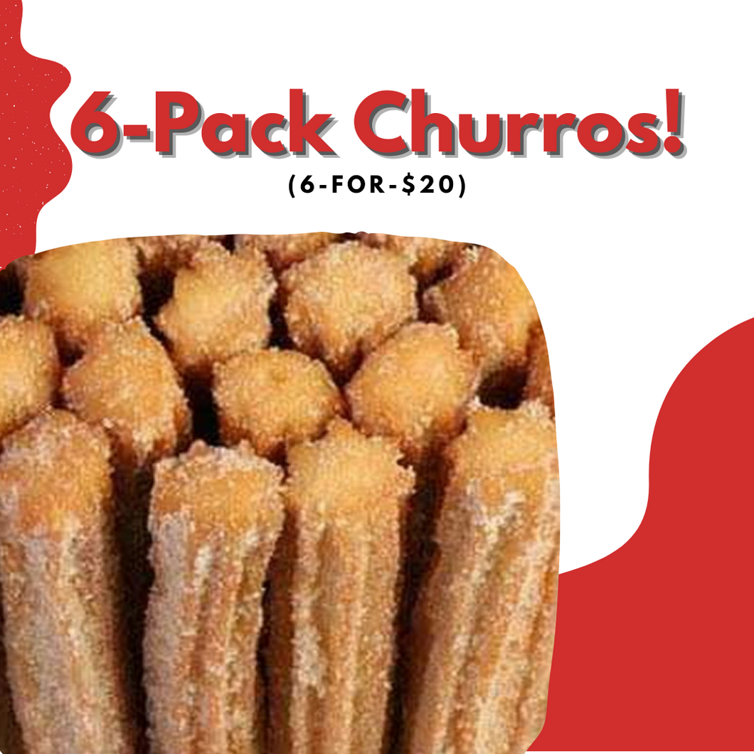 Jumbo Churro Bundle: 6-Pack