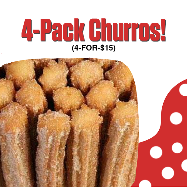 Jumbo Churro Bundle: 4-Pack